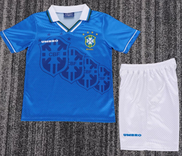 Brasil 2a Equipación 1995 - NIÑOS